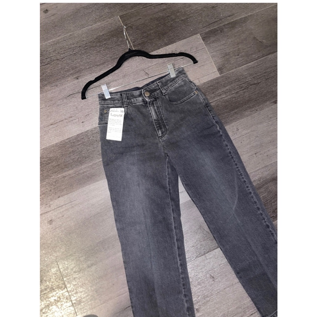 Stella Mccartney Jeans With Split Back Hem